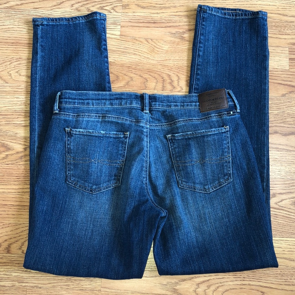 Lucky Brand Mid Rise Sweet Straight Jeans Size 10 - Picture 4 of 14